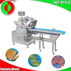 Large Fresh Meat Cutting Machine Meat Slicing Machine Ham Slicer Kitchen Food Machinery Meat Processing Equipment