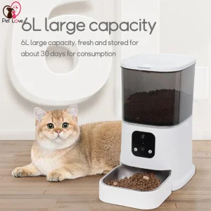 Smart Bluetooth Pet Feeder with HD Camera