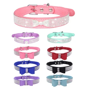 Rhinestone Pet Collar