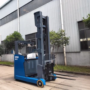 Topwin Side Loader Stacker Electric Pallet Truck Reach Multi Directional Reach Truck Forklift All Directions Forklift for Sale