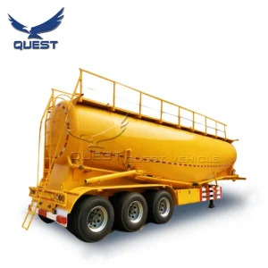 50tons 40cbm Silo Dry Bulk Cement Powder Tanker Semi Trailers for Sale