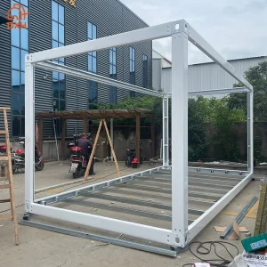 Low Cost 10ft 20ft 30ft 40ft Durable Steel Galvanized Modern Custom Assembly Stackable Prefabricated Container House Frame