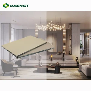 Moisture-Proof 8mm Indoor Sandwich Decorative Material Wall Panel Decoration Stainless Steel Aluminum Honeycomb and Steel Composite Decorative Panel