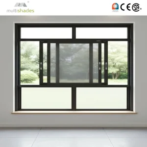 Multishades Drift Aluminum Window