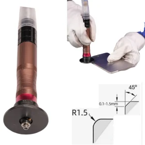 Professional Metalworking Air Power Chamfering Tool for Perfect Edge Finishing