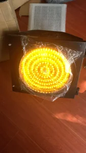 200mm/300mm Luz de Advertência de Tráfego Solar Personalizada, Beacon LED Piscante Amarelo Ultra Brilhante, IP53 À Prova de Poeira para Construção de Estradas, Estacionamento e Uso de Emergência