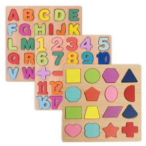 Children's Creative Alphabet Wooden Puzzle