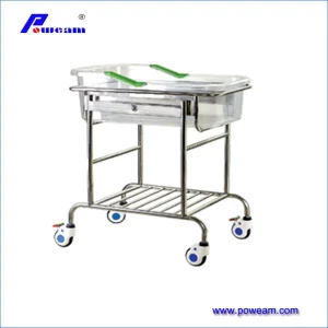 Adjustable Infant Medical Bed Baby Cot Hospital Crib