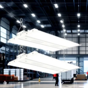 USA In Stock High Bay Linear Lights Pendant CCT Power Adjustable 4FT 3FT 2FT Linear LED Highbay Light With UL ETL DLC
