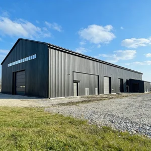 Thermal Insulated Prefabricated Steel Warehouse Energy Saving for Constant Temperature and Refrigerated Storage
