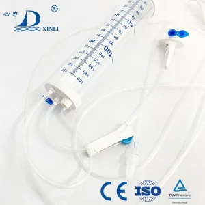 100ml 150ml 200ml Uso pediátrico Set de infusión tipo IV con bureta