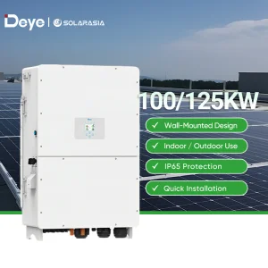 Inversor Solar Híbrido Trifásico Deye 100kw