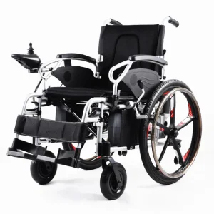 Outdoor Electric Wheelchair Portable Lightweight Motorized Wheelchair