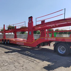 Fuhua Axle Grain Transport Semi-Trailer Truck for Sale