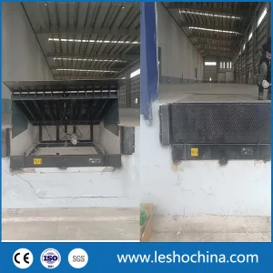 Cheap Price Forklift Free Heavy Duty Loading Equipment Telescopic Lip Dock Leveler