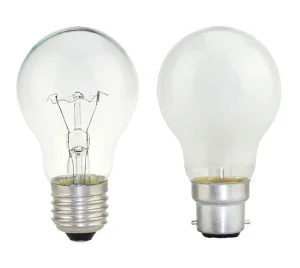 A60 Globe Lighting 100W 110-130V CE RoHS Incandescent Light Bulbs
