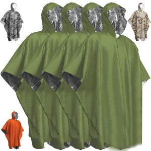 Orange Emergency Raincoat