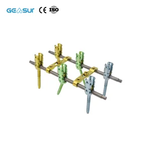 Geasure Back Trauma Spine Minimally Invasive Pedicle Screw for Hospital Use Class III Implantable Artificial Organ