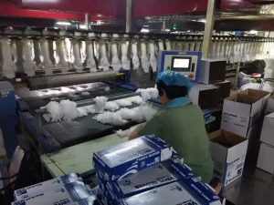 PVC Powder Free Vinyl Disposable Examination Gloves, Non-Medical Food Grade for Safety Work/Household