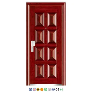 Made in China New Design Wholesale Steel Security Door.
