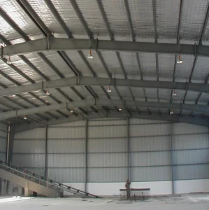 Wind Stable Snow Capable Rain Resistant Dust Free Weather Proof High Strength Structural Integrity Durable Long Lasting Industrial Steel Structure Workshop