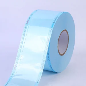 Custom OEM Heat Sealing Sterilization Reel Pouch Medical Autoclave Flat Sterile Bag