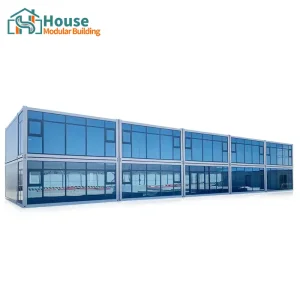 OEM Simplified Glass-Front Container Office Unit