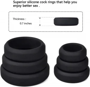 Discount 6 Different Size Flexible Super Soft Premium Quality Silicone  Penis Cock Rings Manufacturers, Products