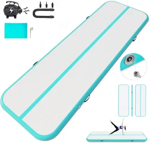 Gymnastics Air Track Tumbling Mat Inflatable Gymnastics Landing Airtrack Mat for Sale