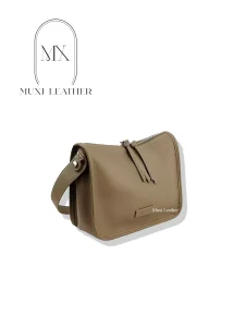 Bolso de hombro personalizable lichi antiguo