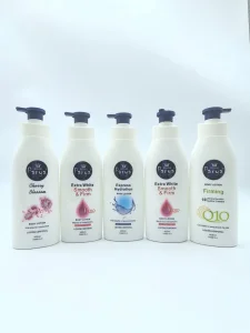 White Bottle Body Lotion Niacinamide