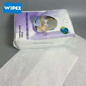Eco Friendly Disposable Dry Hair Towels Nonwoven Salon Hair Towel Beauty Salon