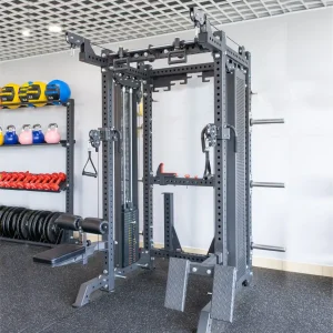 Factory Wholesale Gym Equipment Multifunctional Cable Power Rack with Pulley System and Rack Training Accessories