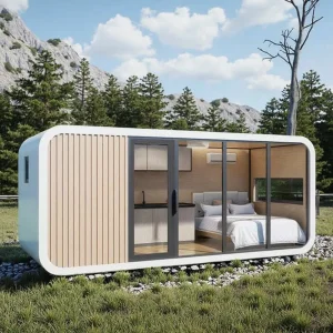 Casa Móvil de Contenedor de Lujo Personalizada Prefabricada Combinada