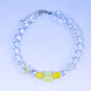Custom Ocean Series Photochromic Acrylic Pet Necklace