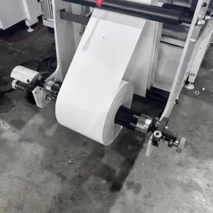 RTMQ450 Durable Use Printed Label Paper 2seat Flatbed Die Cutting Machine with 1 Color Hot Stamping Rotary Move