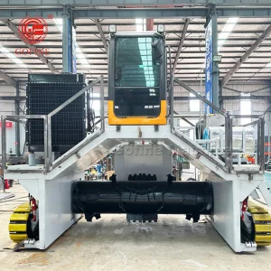 Large Capacity Dregs Fertilizer Composting Machine Livestock Manure Composting Machine