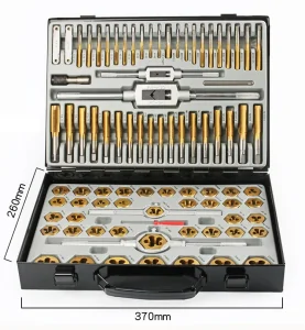 Pms 86pcs Hss Thread Cutting Tool With Case
