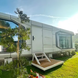 Casa modular prefabricada de lujo de buena calidad