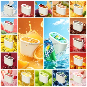 Hot Selling 0 Sugar 0 Calorie Fruit Flavor Pods