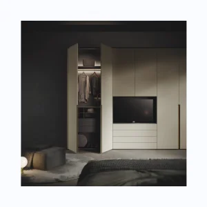 Luxury Walk in Closet Cabinet Custom Bedroom Storage Wardrobe Wooden Wardrobe Cabinet