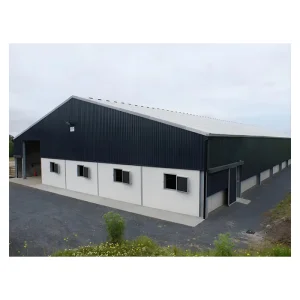 Hot-selling, Low-priced Prefabricated Light Steel Frame Farm Buildings, Steel Structure Metal Shed for Farms