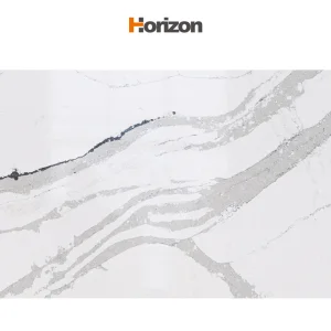 Calacatta Wow Lq-8 Artificial Stone Marble Effect Kitchen Table Tops Calactta Quartz Slab Countertops