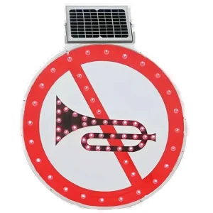 Sinalizador de Tráfego com Luz LED Solar Construção Sinal de Advertência Luz Piscante Sinalização de Segurança Rodoviária Placa de Setas de Tráfego