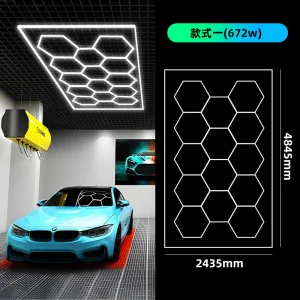 Hexagon LED Light