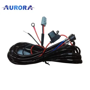 Aurora Auto Remote Controller Cable Wire Harness Led Work Driving Light bar for Truck Offroad