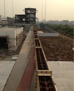 Customizable Chain Conveyor System for Bulk Material by Hualiang