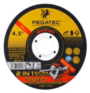 4.5'' 115x1.2x22.2mm T41 Primary Quality Cut Off Wheel Cutting Disc Price EN12413 Standard Metal Abrasive Disc PEGATEC 80 M/s 60