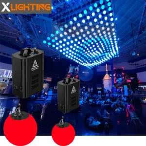 Professional Stage Light LED DMX Winch LED RGB Colorful Lifting Ball Kinetic Lighting