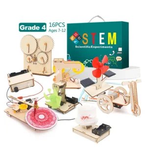 DIY Wooden Science Experiment Kits-Best-Selling Educational STEM Toys with Hands-On Engineering Activities &amp; Crafts